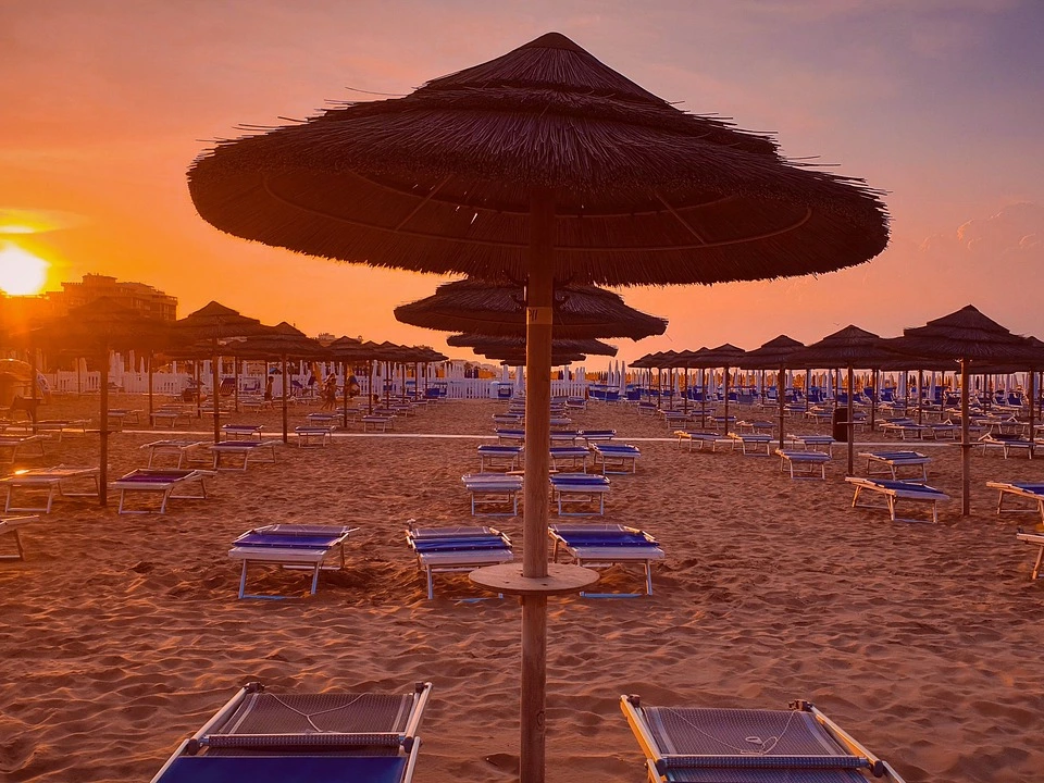 rimini adria italien urlaub strand