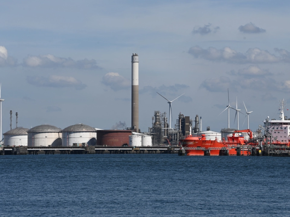 Die Explosion ereignete sich im Hafen von Rotterdam