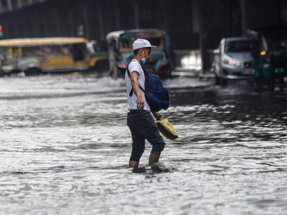 Die Unwetter brachten auch schwere Überschwemmungen