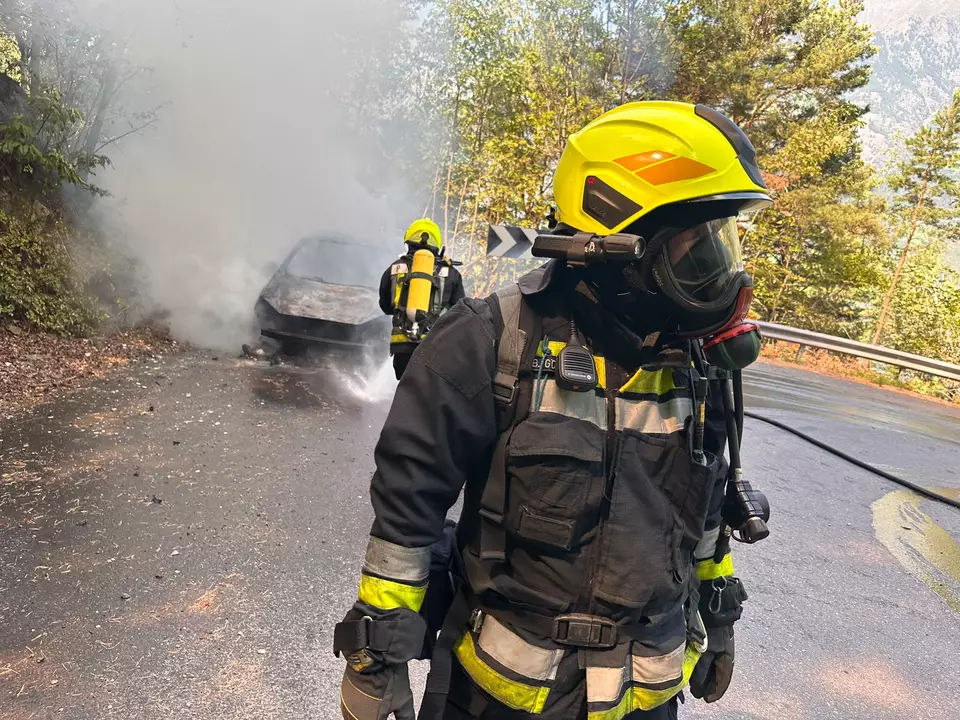 Fahrzeugbrand 1