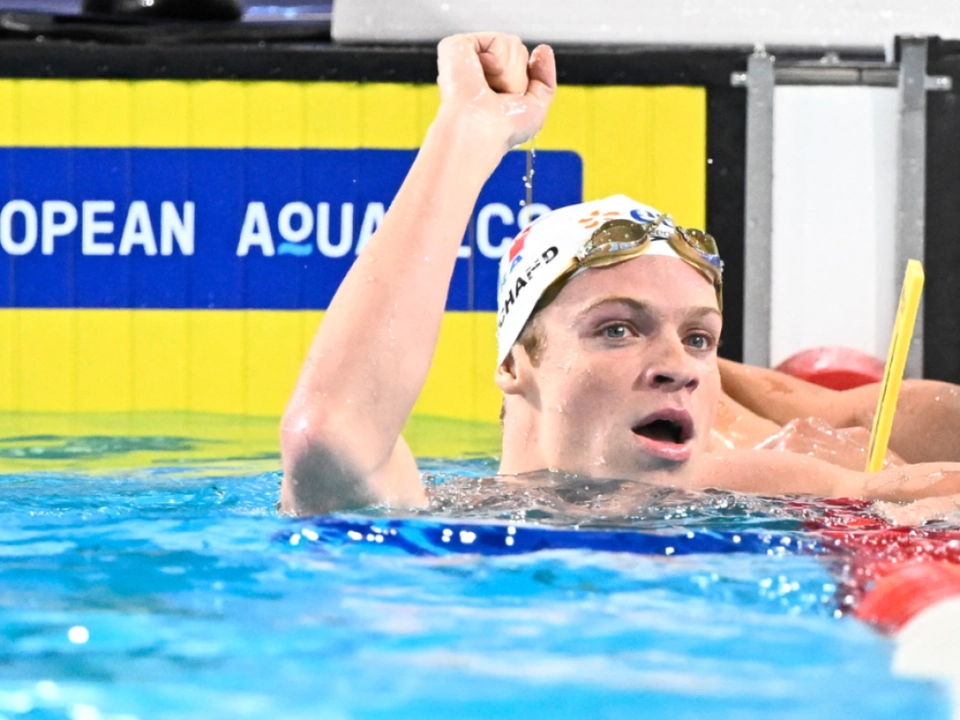 Leon Marchand über seinen Sieg über 200 m Delfin