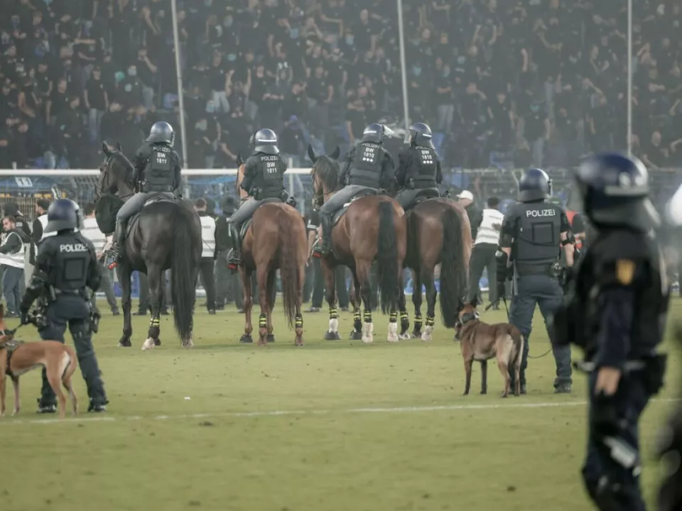 Massive Ausschreitungen in Mannheim