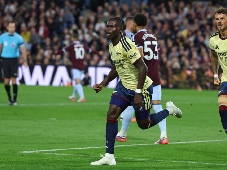 Matchwinner Bukayo Saka
