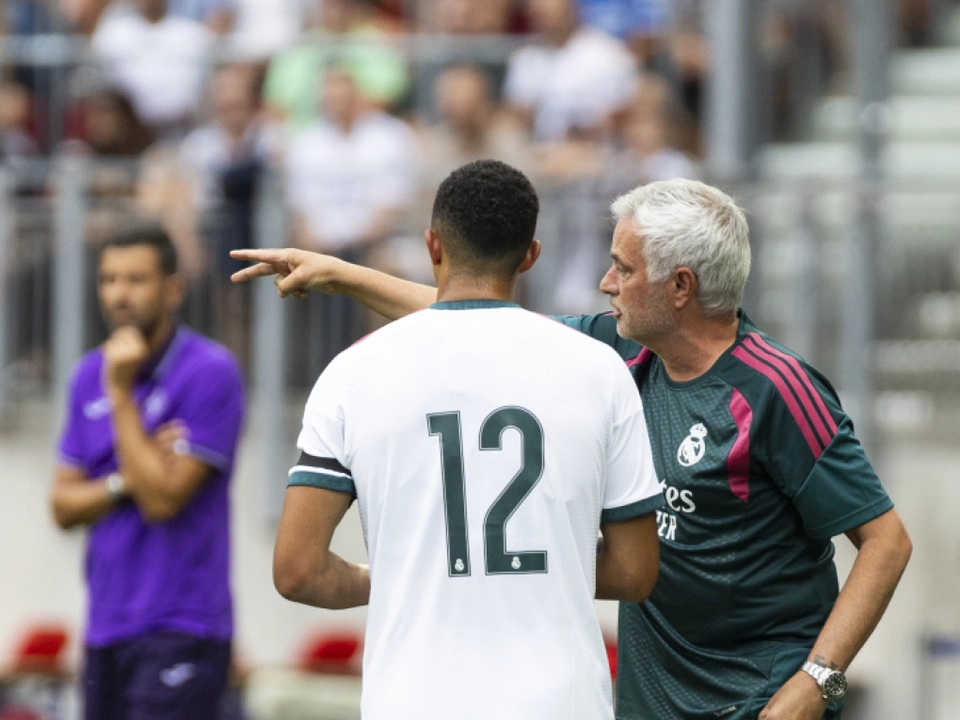 Mourinho gab in Klagenfurt Anweisungen