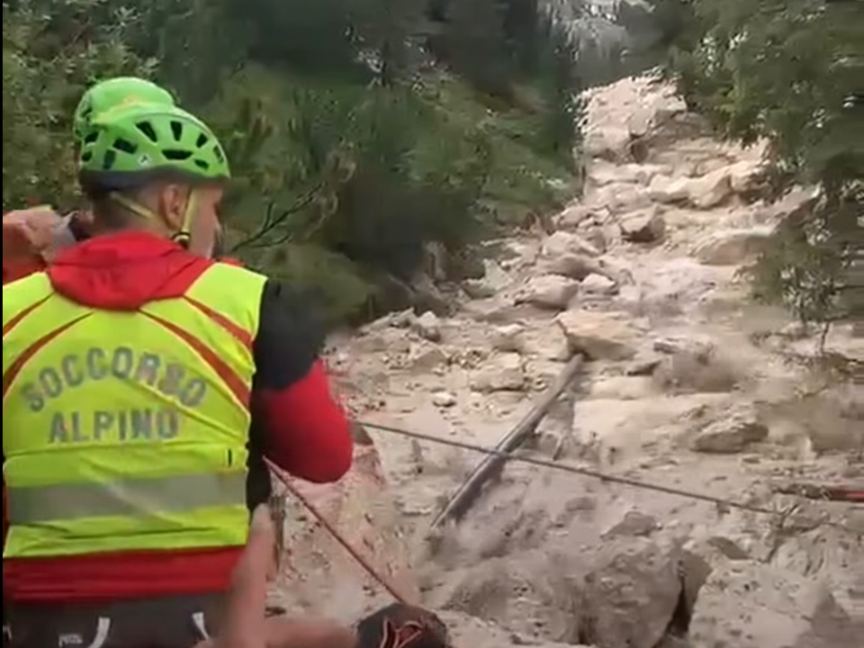 fasstal unwetter dolomiten