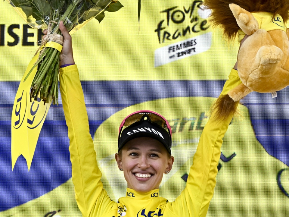 Polin Niewiadoma neue Tour-Spitzenreiterin