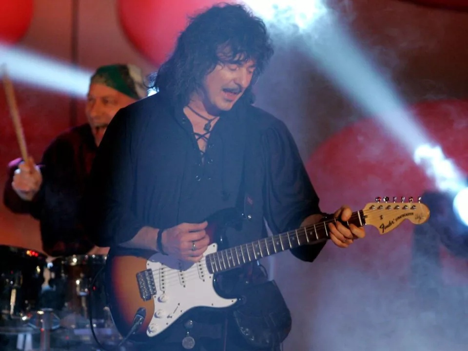 Ritchie Blackmore bei einem früheren TV-Auftritt