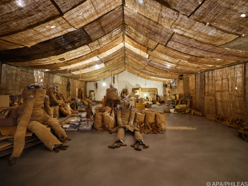 Birke Gorm hat das Museumsobergeschoss in einen Dachboden verwandelt