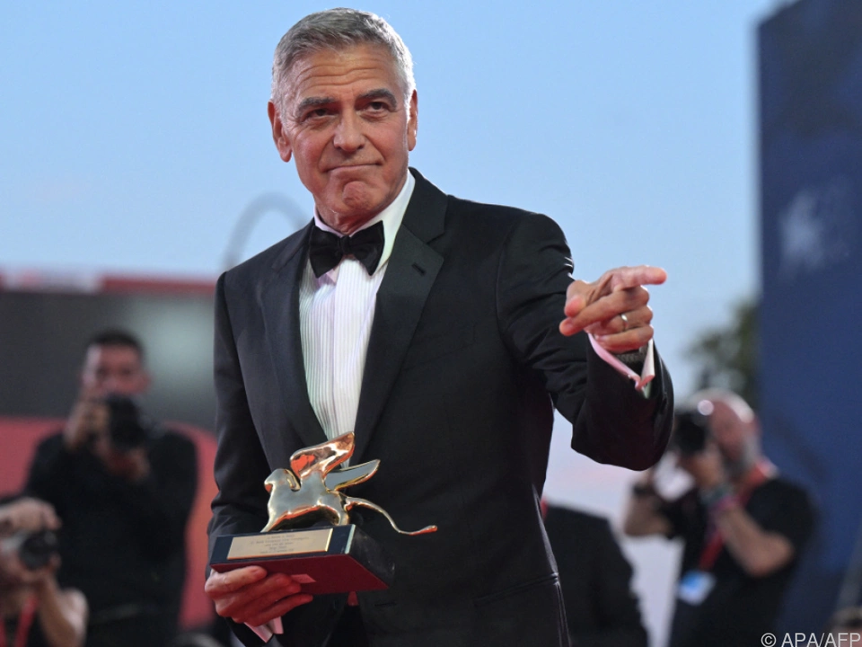 Clooney und sein Goldener Löwe