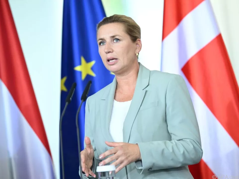 Dänemarks Ministerpräsidentin Frederiksen (Archivbild)