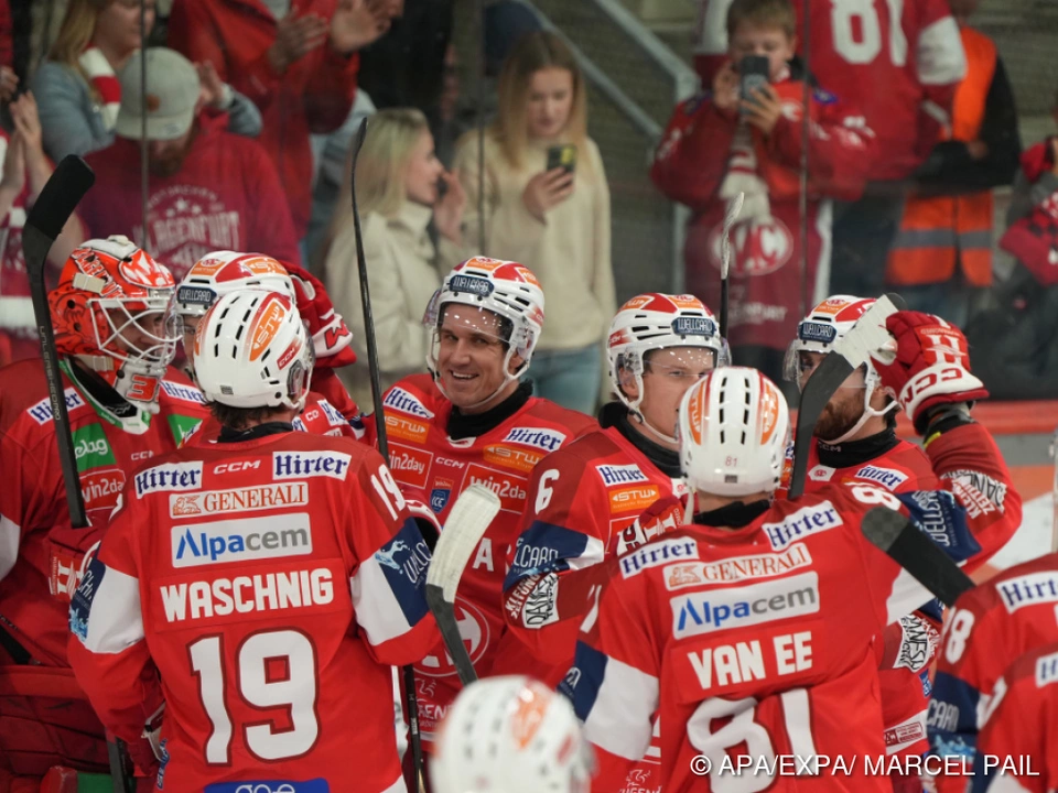 Der KAC darf in der ICE-Liga weiter jubeln