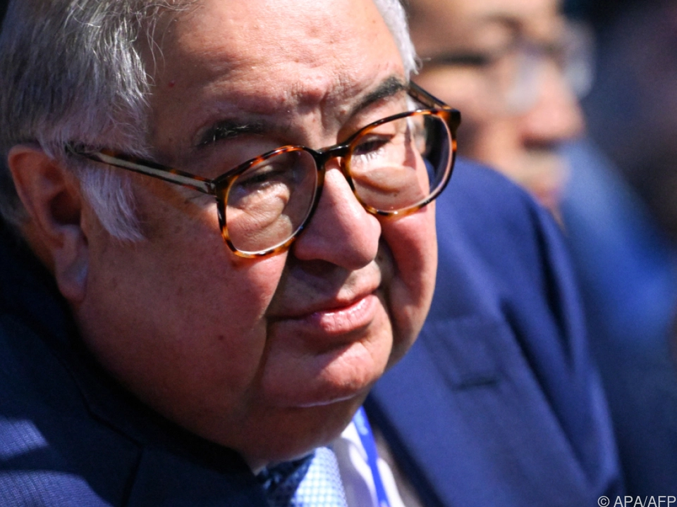 Der russische Oligarch Usmanow