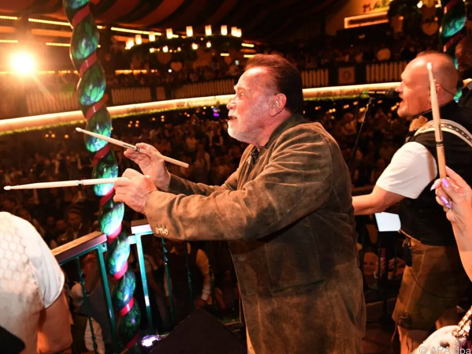 Dirigent Arnie war wieder im Amt