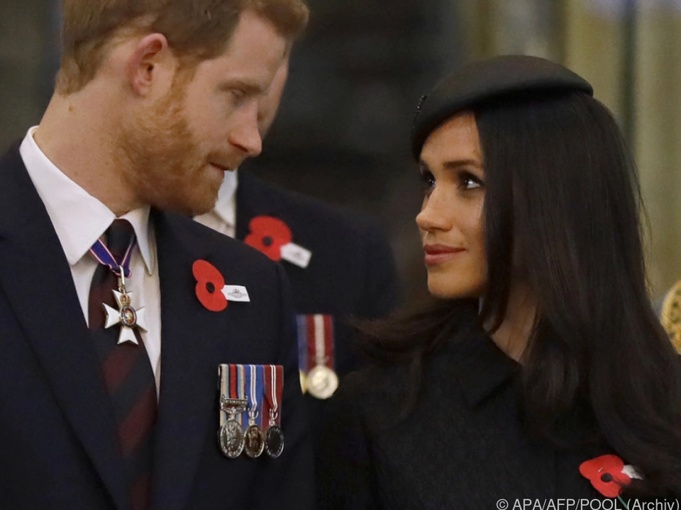 Harry und Meghan im Jahr 2018