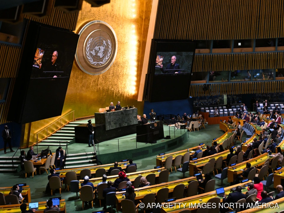 Iranische Delegation ist für die UNO-Generalversammlung in New York