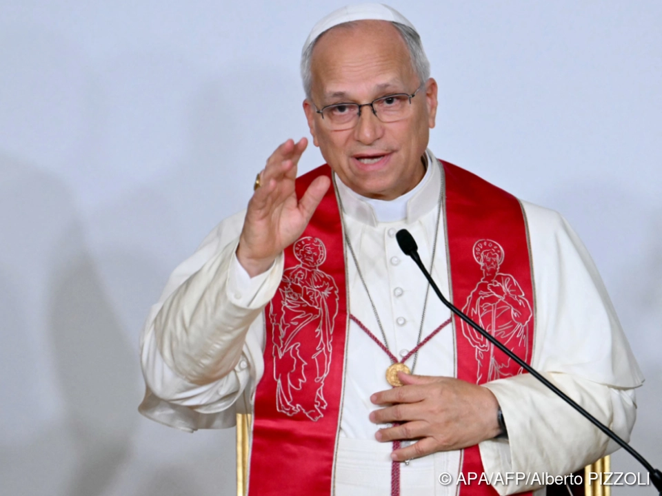 Leo XIV. bei seinem ersten Frankreich-Besuch als Papst