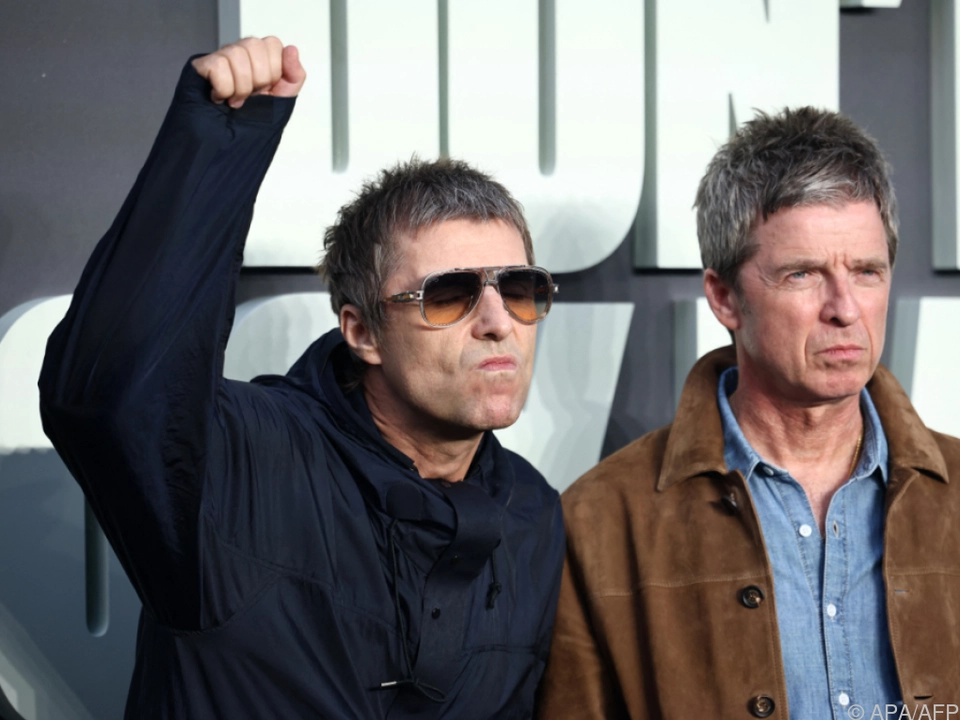 Liam und Noel Gallagher freuen sich auf ihre neue Tour