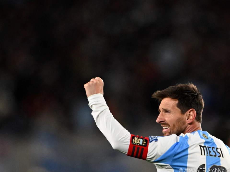 Lionel Messi soll noch einmal im Argentinien-Dress auflaufen