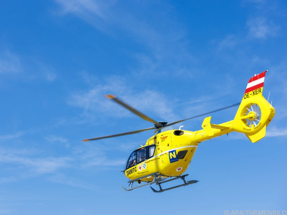 Mehrere Rettungshubschrauber waren im Einsatz