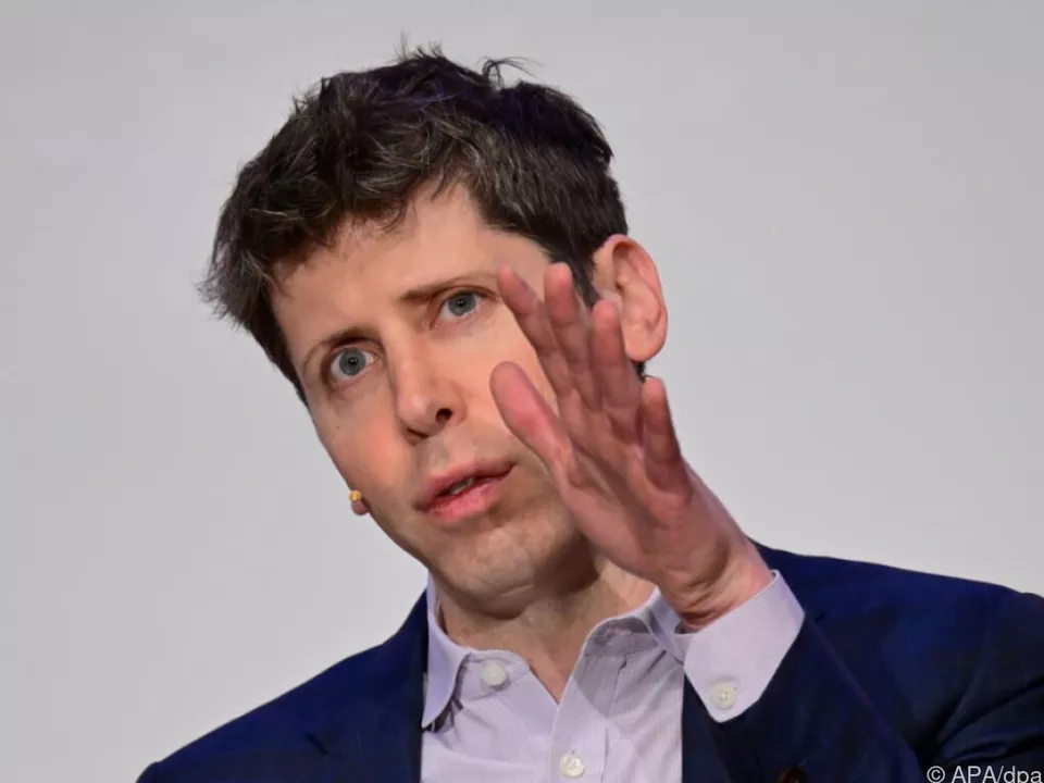 Mitgründer von OpenAI Sam Altman machte auf Risiken aufmerksam