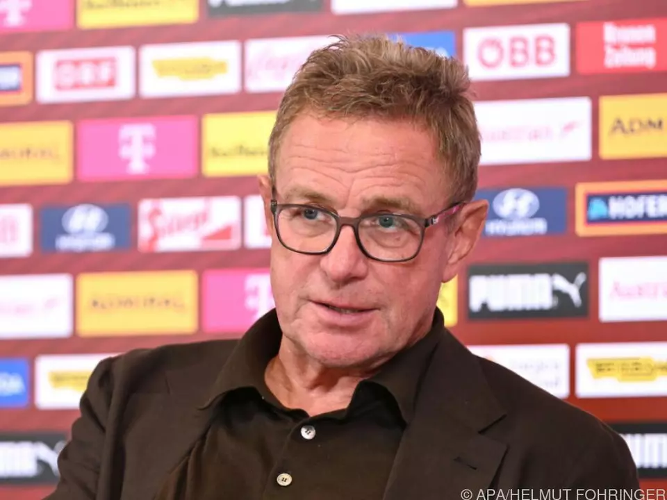 ÖFB-Teamchef Ralf Rangnick leitet einen Umbruch ein