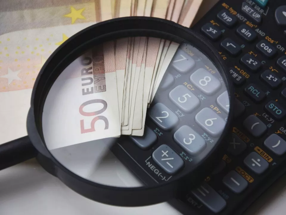 Taschenrechner Geld