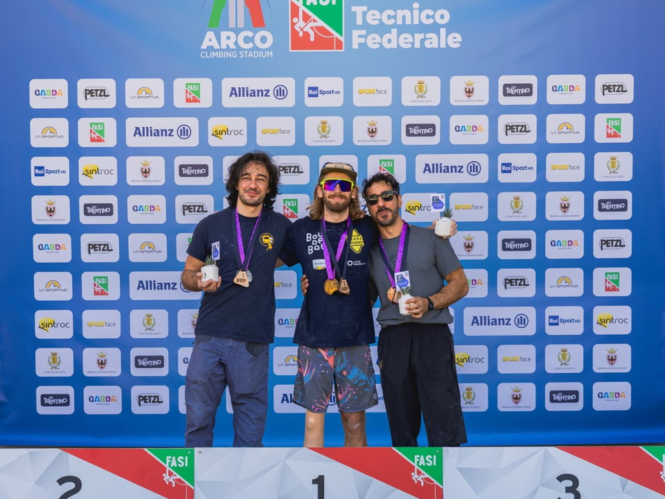 Podium Kategorie AL2 Nic Kaneider