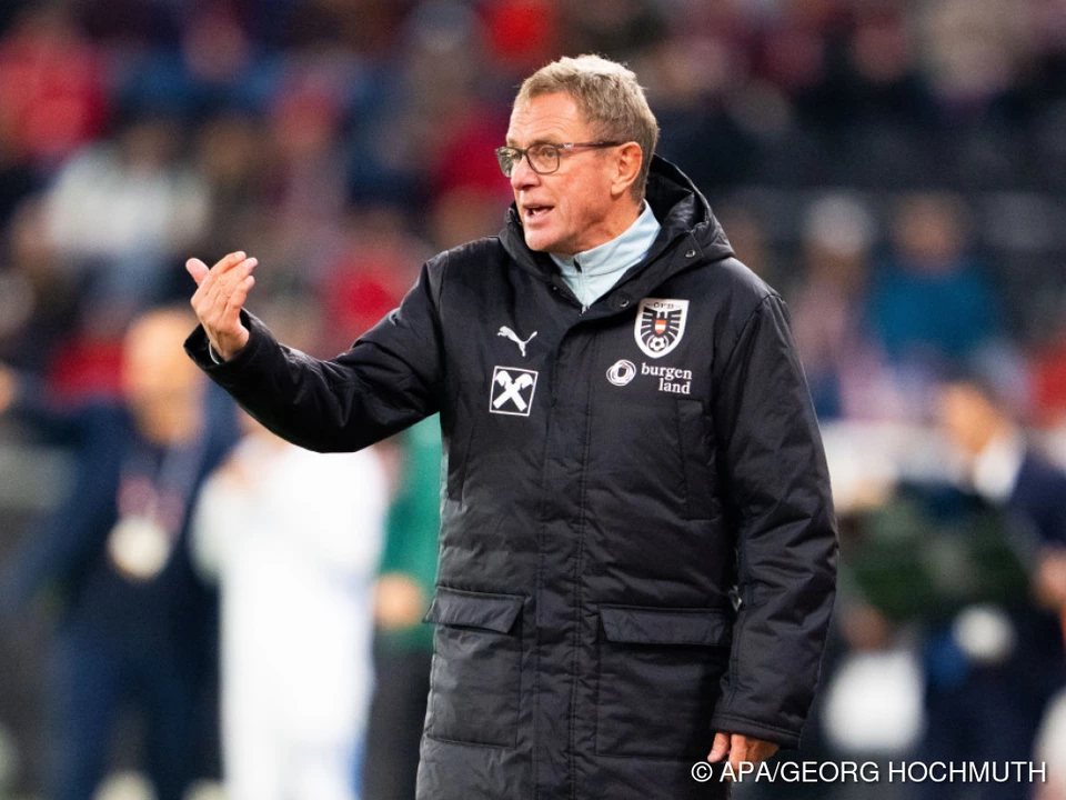 Rangnick blickt nach Sieg über Israel nächsten Aufgaben entgegen