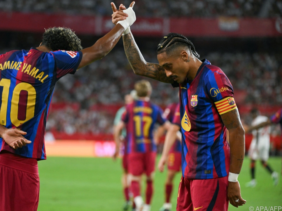 Raphinha glänzte bei Barca-Sieg in Sevilla