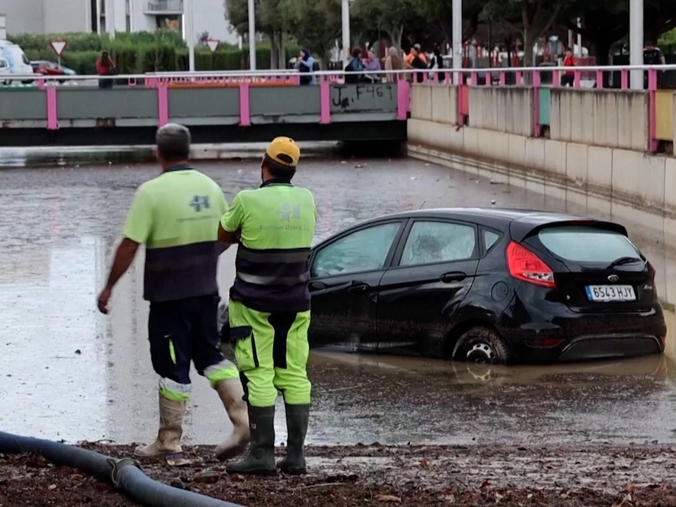 Schwere Unwetter in Valencia und Katalonien – Video