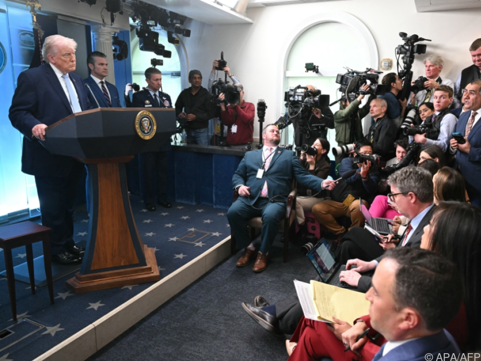 Trump wirt Medien \
