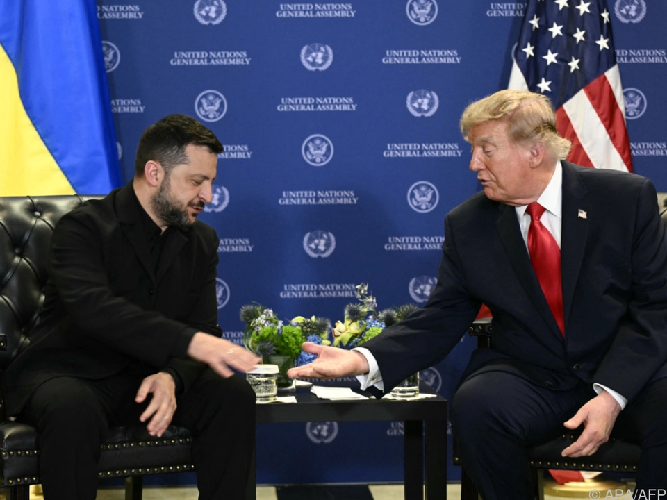Ukrainischer Präsident sprach mit Trump über Energie-Waffenruhe