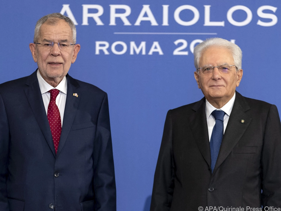 Van der Bellen und Mattarella treffen sich am Samstag in Meran