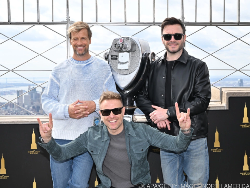 Westlife heizen den Fans am 28. November in Ischgl ein