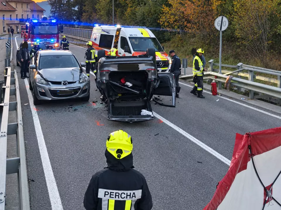 Percha: Verkehrsunfall an der Kreuzung Wielenberg
