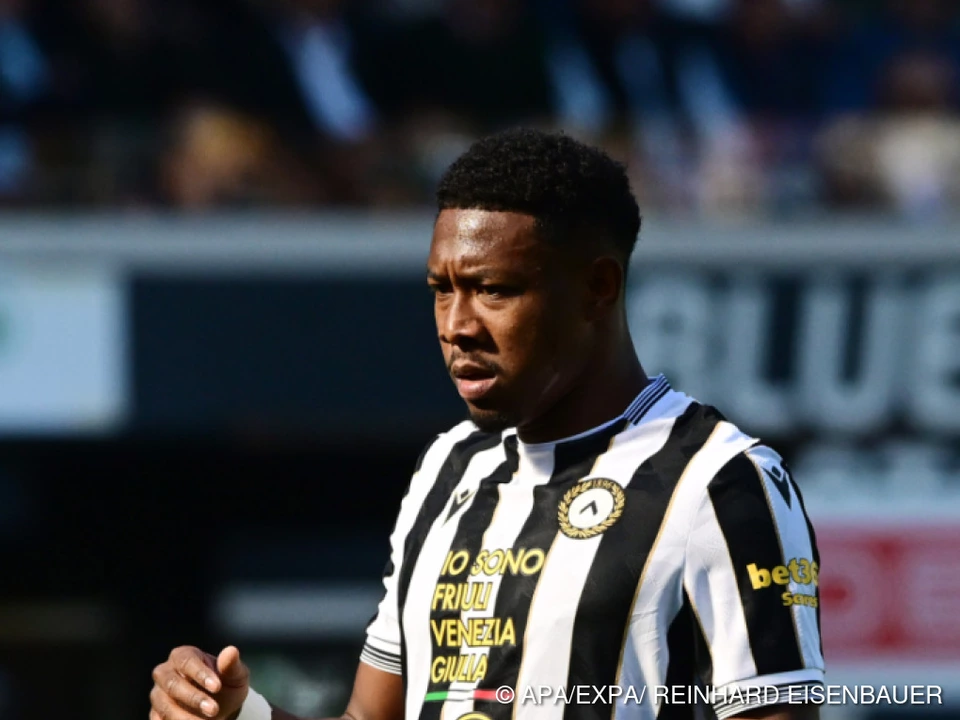 Alaba mit Udine glücklos