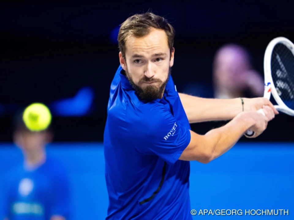 Almaty-Sieger Daniil Medwedew bleibt in Wien auf Siegeskurs
