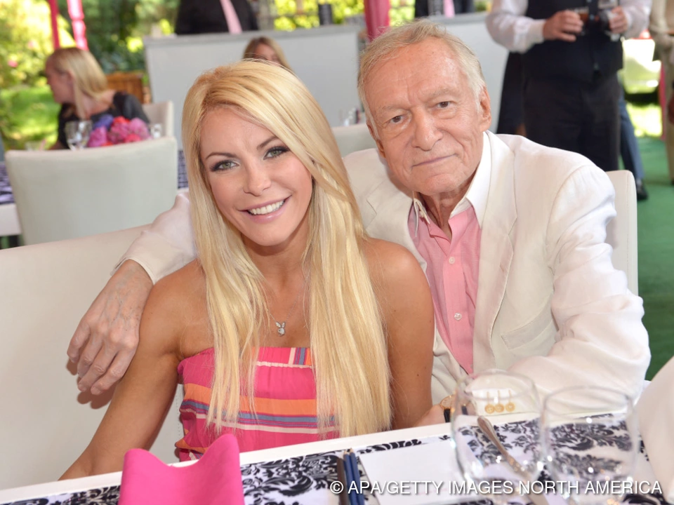 Crystal Harris mit ihrem 2027 verstorbenen Ehemann Hugh Hefner