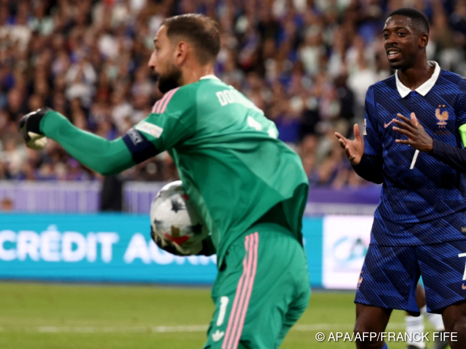 Donnarumma brachte die Franzosen zur Verzweiflung