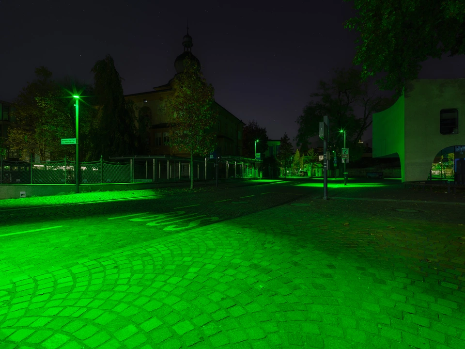 grüne Beleuchtung
