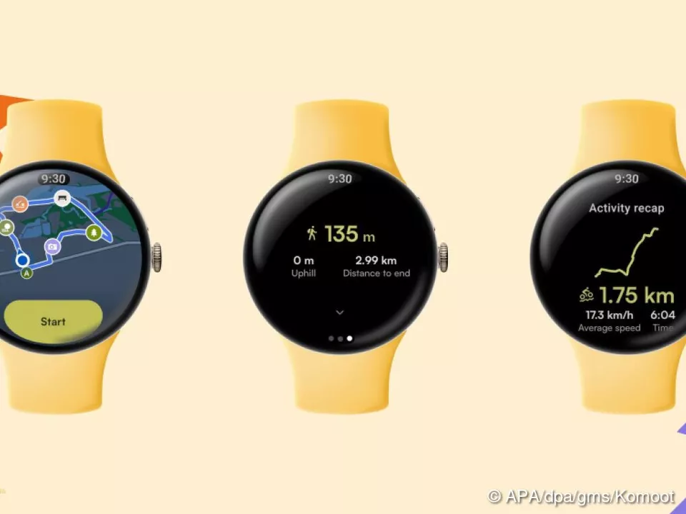 Komoot läuft auf Wear-OS-Smartwatches nun autark mit Karten