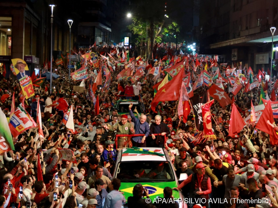 Lula-Wahlkampagne in Porto Alegre (Brasilien)