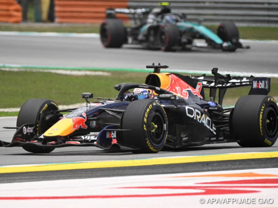 Max Verstappen hat im Qualifying die Nase vorne