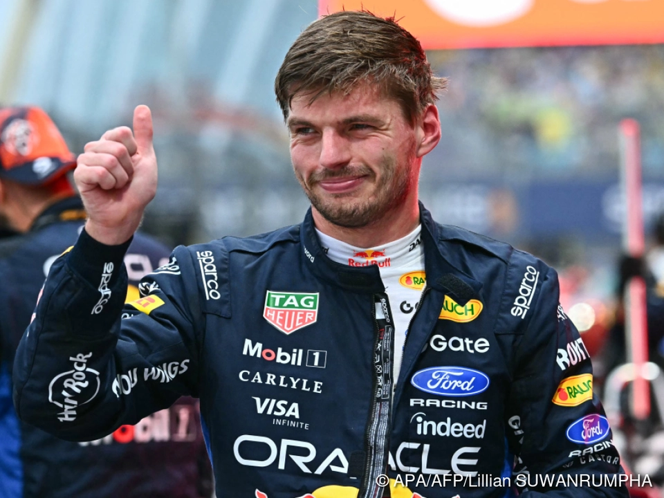 Max Verstappen in dieser Saison erstmals Sprintsieger