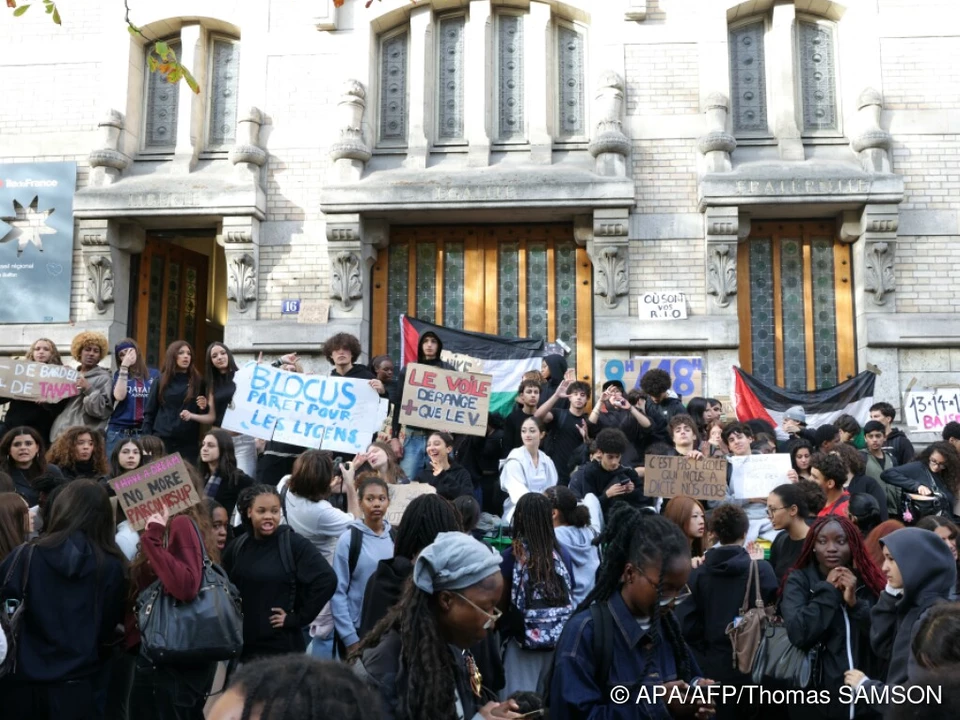 Schülerproteste in Frankreich gehen weiter