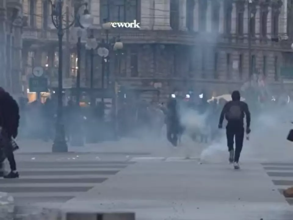 Proteste Mailand