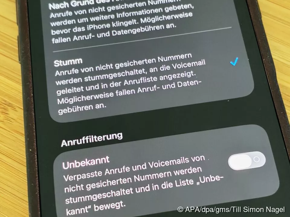 Mit der Anruffilterung kann man sich gegen Werbeanrufe zur Wehr setzen