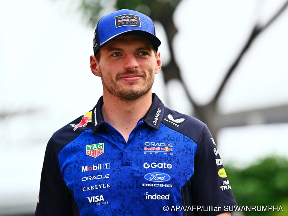 Verstappen freut sich über Sprint-Pole in Singapur