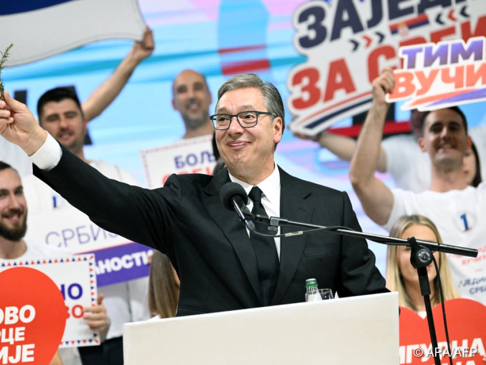 Vucic bestimmt seit 2012 die Politik Serbiens