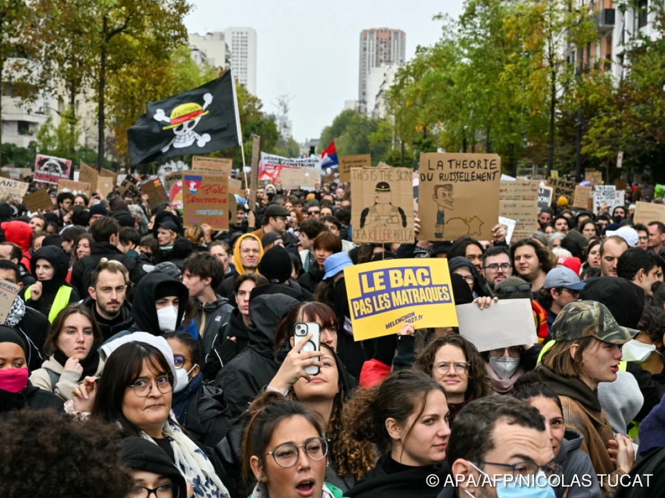 Wieder landesweit Proteste in Frankreich